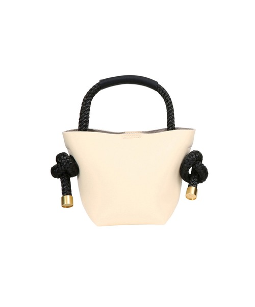 ZUCCa（ズッカ）の「ヨットロープバッグ/バッグ（ショルダーバッグ・レディース・ブラック/オフホワイト/グリーン・FREE）」の2枚目の写真