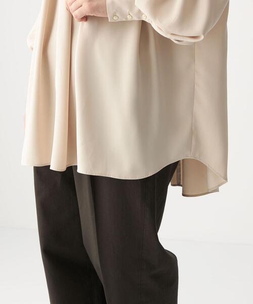 CITEN（シテン）の「＜CITEN（シテン）＞ 無地 / プリント ヨーク ギャザー ブラウス（シャツ/ブラウス・レディース・その他1/ベージュ・FREE）」の10枚目の写真