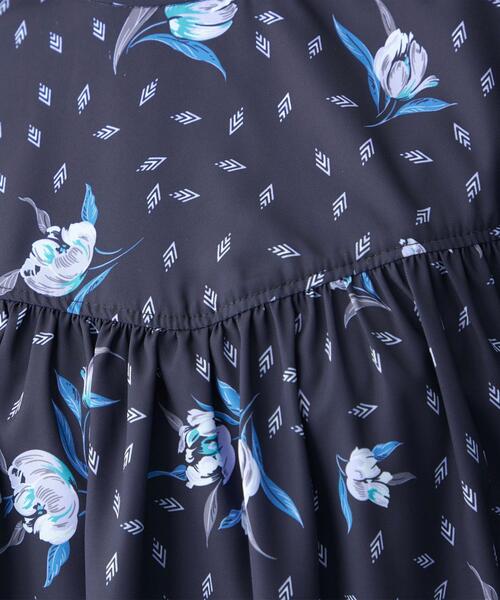 CITEN（シテン）の「＜CITEN（シテン）＞ 無地 / プリント ヨーク ギャザー ブラウス（シャツ/ブラウス・レディース・その他1/ベージュ・FREE）」の3枚目の写真