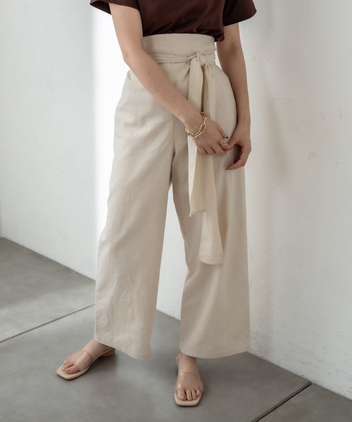 mystic（ミスティック）の「anyway サロペット（サロペット/オーバーオール・レディース・ブラック/アイボリー/キャメル・1/2）」の2枚目の写真