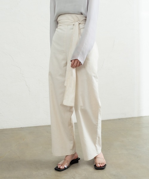 mystic（ミスティック）の「anyway サロペット（サロペット/オーバーオール・レディース・ブラック/アイボリー/キャメル・1/2）」の13枚目の写真