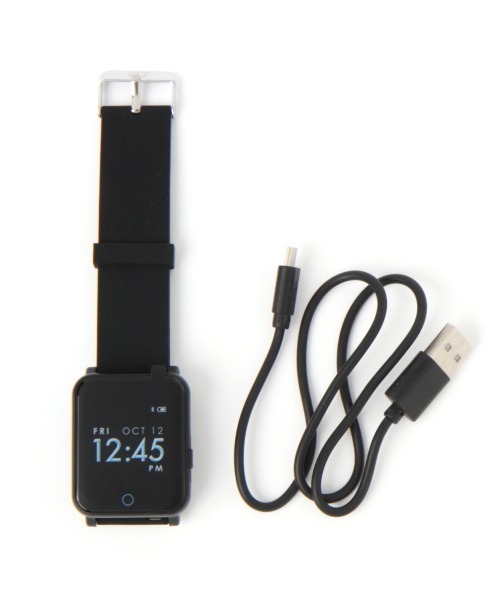 Me%（ミィパーセント）の「デジタルスマートウォッチ（デジタル腕時計・レディース・シルバー/ブラック・FREE）」の13枚目の写真