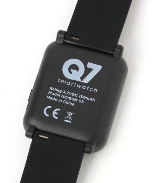 Me%（ミィパーセント）の「デジタルスマートウォッチ（デジタル腕時計・レディース・シルバー/ブラック・FREE）」の6枚目の写真