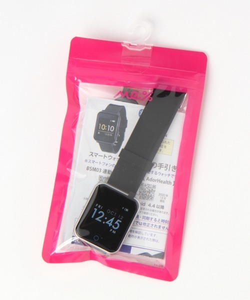 Me%（ミィパーセント）の「デジタルスマートウォッチ（デジタル腕時計・レディース・シルバー/ブラック・FREE）」の10枚目の写真