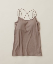 natural couture | オープンバックカップ付きキャミソール(キャミソール)