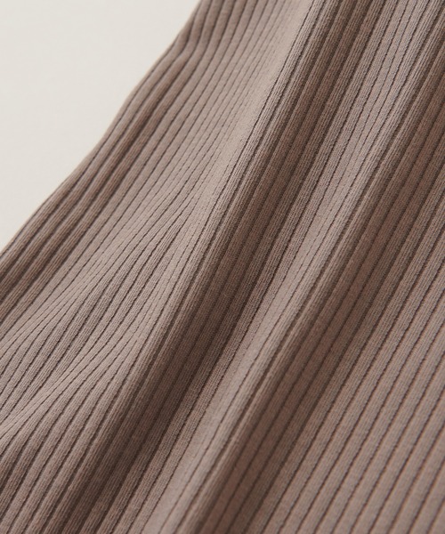 natural couture（ナチュラルクチュール）の「オープンバックカップ付きキャミソール（キャミソール・レディース・オフホワイト/イエロー/ブラック/モカ・FREE）」の13枚目の写真