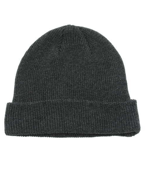 SENSE OF PLACE by URBAN RESEARCH(センスオブプレイスバイアーバンリサーチ)の「平編みコットンビーニー(ニットキャップ/ビーニー・レディース・ライトグレー/チャコール/ブルー/マスタード・FREE)」の3枚目の写真