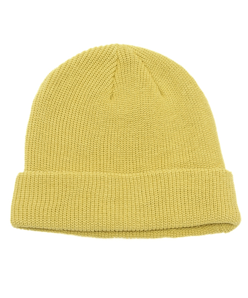 SENSE OF PLACE by URBAN RESEARCH(センスオブプレイスバイアーバンリサーチ)の「平編みコットンビーニー(ニットキャップ/ビーニー・レディース・ライトグレー/チャコール/ブルー/マスタード・FREE)」の4枚目の写真