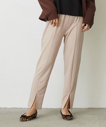 NICOLE white | センタースリットポンチパンツ(その他パンツ)