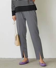 NICOLE white | センタースリットポンチパンツ(その他パンツ)