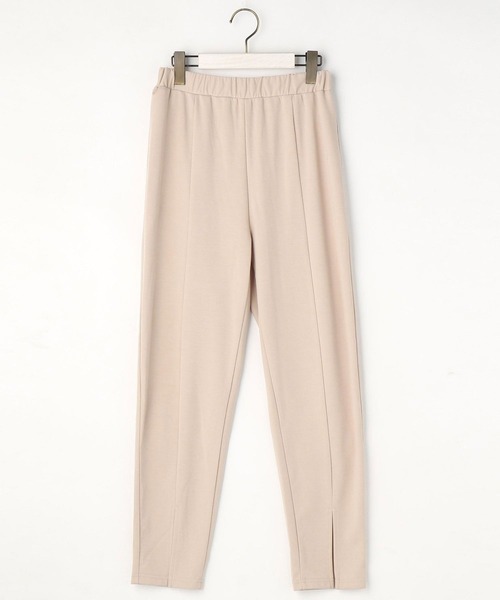 NICOLE white（ニコルホワイト）の「センタースリットポンチパンツ（その他パンツ・レディース・グレー/チャコールグレー/ブラック・FREE）」の6枚目の写真