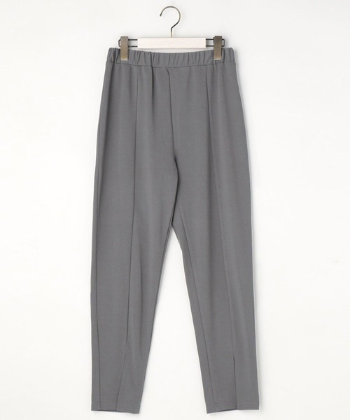 NICOLE white（ニコルホワイト）の「センタースリットポンチパンツ（その他パンツ・レディース・グレー/チャコールグレー/ブラック・FREE）」の7枚目の写真