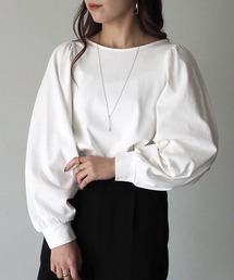 Riberry | ボリューム袖Teeブラウス(Tシャツ/カットソー)