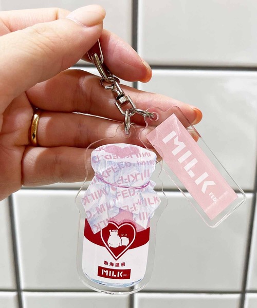 MILKFED.（ミルクフェド）の「MILKFED. X ATAMI PUDDING KEYCHAIN