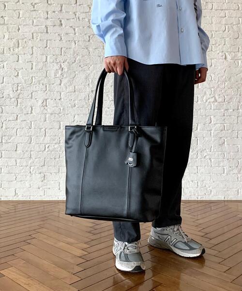 タケオキクチ　【WEB限定】大人モノトーントートバッグ TAKEO KIKUCHI（タケオキクチ）の「◇【WEB限定】大人モノトーン