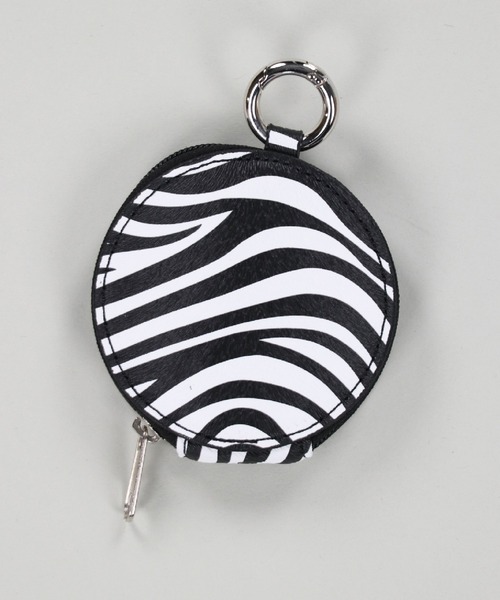 SPINNS（スピンズ）の「【組み合わせ自由自在】フェイクレザーカスタムバッグ コインケース（コインケース・レディース・ブラック系その他/ゼブラ/アニマル・ONESIZE）」の8枚目の写真