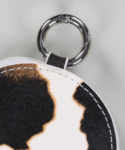 SPINNS（スピンズ）の「【組み合わせ自由自在】フェイクレザーカスタムバッグ コインケース（コインケース・レディース・ブラック系その他/ゼブラ/アニマル・ONESIZE）」の12枚目の写真