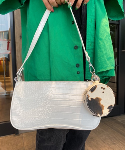 SPINNS（スピンズ）の「【組み合わせ自由自在】フェイクレザーカスタムバッグ コインケース（コインケース・レディース・ブラック系その他/ゼブラ/アニマル・ONESIZE）」の20枚目の写真