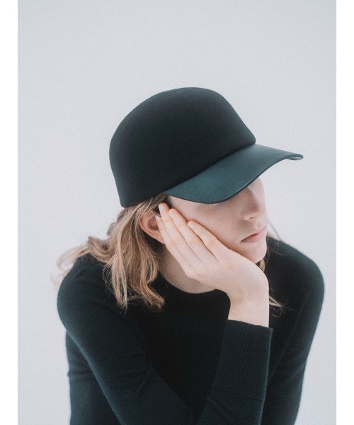 異素材MIX上品キャップ★IRIS47 ブリークキャップ ブラック 異素材MIX上品キャップ☆IRIS47 ブリークキャップ ブラック IRIS47