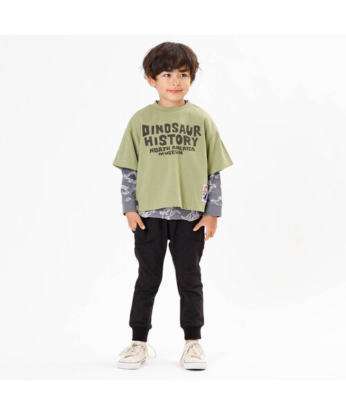 F.O.KIDS(エフオーキッズ)の「デイリーカットソーパンツ 10分丈(その他パンツ・キッズ・ブラック/キャメル/ネイビー/アイボリー・80/90/100/110/120/130/95/140)」の9枚目の写真