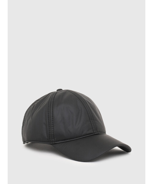 DIESEL(ディーゼル)の「メンズ ナイロン キャップ ユニセックス(キャップ・メンズ・ブラック/パープル・02)」の7枚目の写真