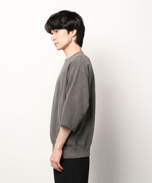MIDWEST（ミッドウエスト）の「603 CREW NECK HALF SLEEVE TOPS（スウェット・メンズ・ダークグレー・FREE）」の3枚目の写真