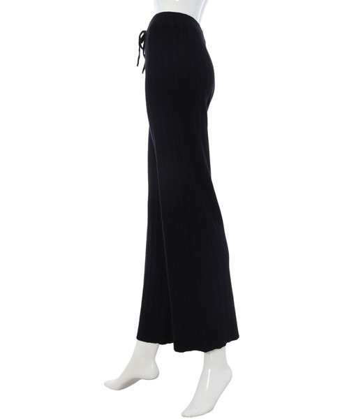 fifth（フィフス）の「ランダムリブニットパンツ（その他パンツ・レディース・グレー/アイボリー/ブラック・MEDIUM）」の5枚目の写真