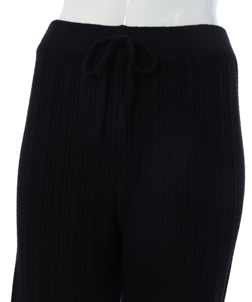 fifth（フィフス）の「ランダムリブニットパンツ（その他パンツ・レディース・グレー/アイボリー/ブラック・MEDIUM）」の7枚目の写真