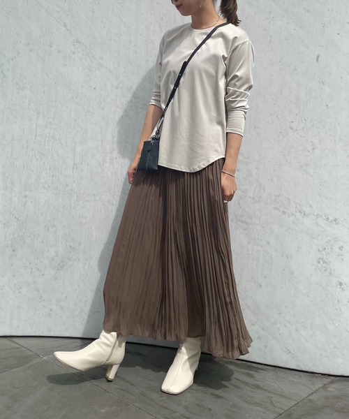 ReNorm（リノーム）の「プリーツスカート（スカート・レディース・ブラック/ブラウン・フリー）」の14枚目の写真