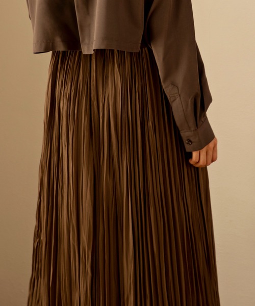 ReNorm（リノーム）の「プリーツスカート（スカート・レディース・ブラック/ブラウン・フリー）」の17枚目の写真