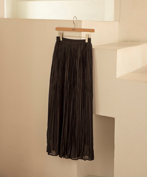 ReNorm（リノーム）の「プリーツスカート（スカート・レディース・ブラック/ブラウン・フリー）」の4枚目の写真