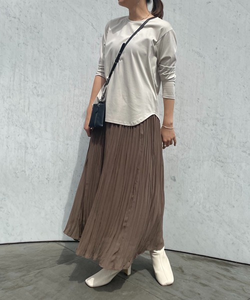 ReNorm（リノーム）の「プリーツスカート（スカート・レディース・ブラック/ブラウン・フリー）」の7枚目の写真