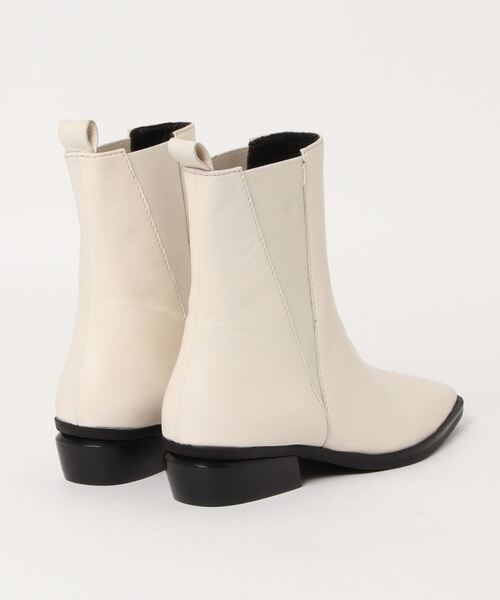 LAUTREAMONT（ロートレアモン）の「スクエアローブーツ（ブーツ・レディース・ブラック/オフホワイト・23.5cm/23.0cm/24.0cm）」の12枚目の写真