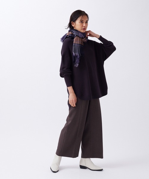 LAUTREAMONT（ロートレアモン）の「スクエアローブーツ（ブーツ・レディース・ブラック/オフホワイト・23.5cm/23.0cm/24.0cm）」の3枚目の写真