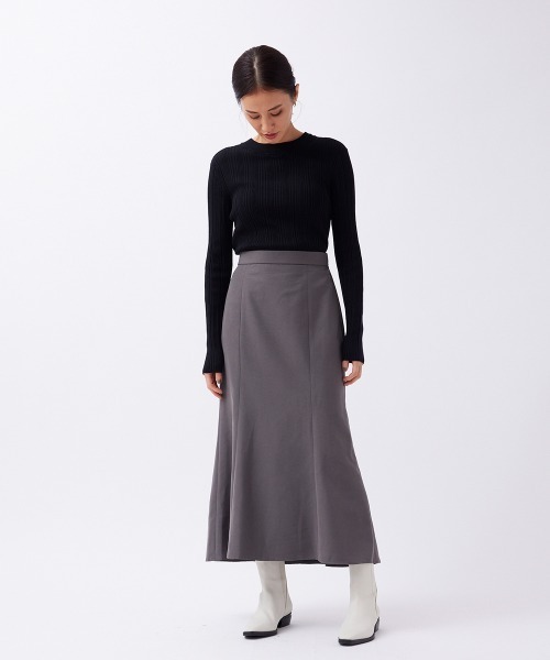 LAUTREAMONT（ロートレアモン）の「スクエアローブーツ（ブーツ・レディース・ブラック/オフホワイト・23.5cm/23.0cm/24.0cm）」の5枚目の写真