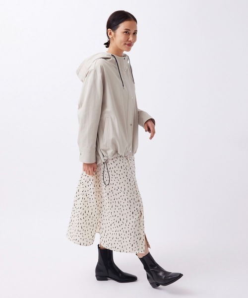 LAUTREAMONT（ロートレアモン）の「スクエアローブーツ（ブーツ・レディース・ブラック/オフホワイト・23.5cm/23.0cm/24.0cm）」の6枚目の写真