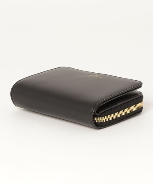 A.P.C.（アーペーセー）の「アーペーセー エマニュエル コンパクト フルジップ　財布 A.P.C. Emmanuelle ROUND FASTNER WALLET（財布・レディース・ブラック/ブラウン/ボルドー・FREE）」の6枚目の写真