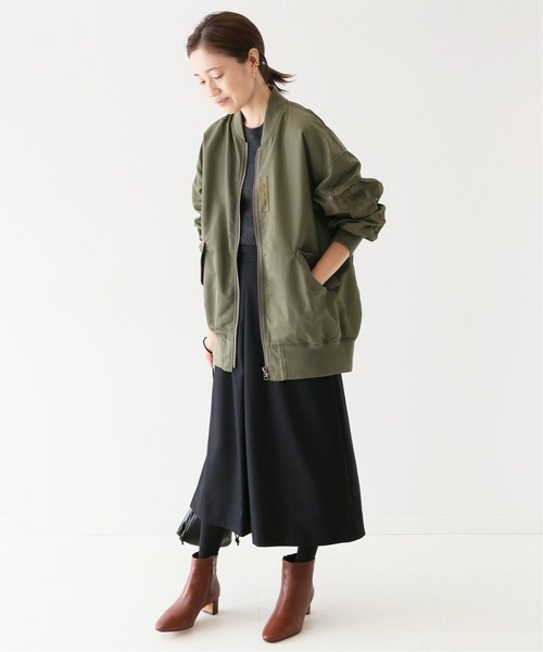 SLOBE IENA(スローブイエナ)の「Super100 ウォッシャブルフラノAラインスカート【手洗い可能】◆(スカート・レディース・ナチュラル/ブラック/グリーン・40/38/36)」の12枚目の写真