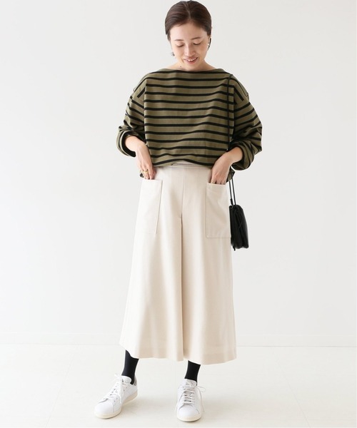 SLOBE IENA(スローブイエナ)の「Super100 ウォッシャブルフラノAラインスカート【手洗い可能】◆(スカート・レディース・ナチュラル/ブラック/グリーン・40/38/36)」の17枚目の写真