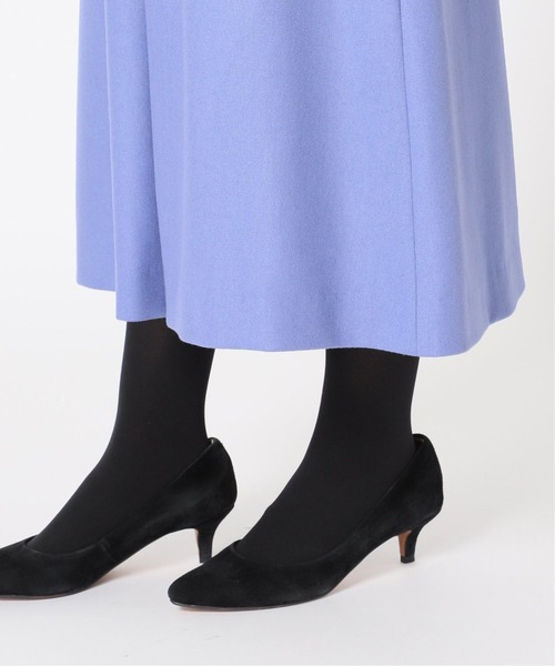 セール】Super100 ウォッシャブルフラノAラインスカート【手洗い