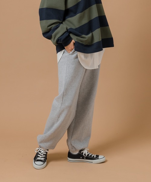 MUHET（ミュエータ）の「スウェットパンツ（スウェットパンツ・レディース・ライトグレー/ブラック・SMALL/MEDIUM/LARGE）」の18枚目の写真