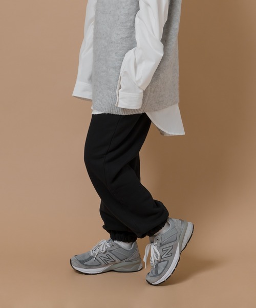 MUHET（ミュエータ）の「スウェットパンツ（スウェットパンツ・レディース・ライトグレー/ブラック・SMALL/MEDIUM/LARGE）」の3枚目の写真