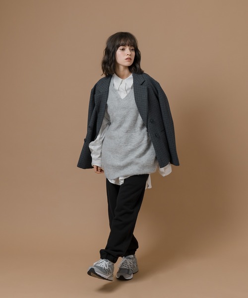 MUHET（ミュエータ）の「スウェットパンツ（スウェットパンツ・レディース・ライトグレー/ブラック・SMALL/MEDIUM/LARGE）」の17枚目の写真