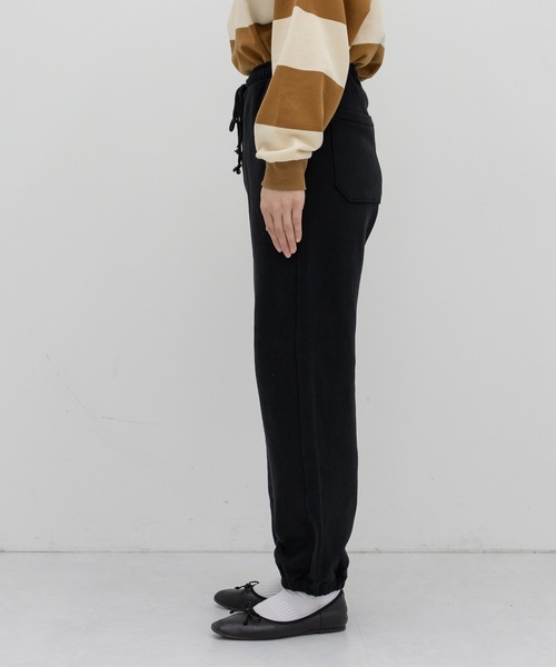MUHET（ミュエータ）の「スウェットパンツ（スウェットパンツ・レディース・ライトグレー/ブラック・SMALL/MEDIUM/LARGE）」の8枚目の写真