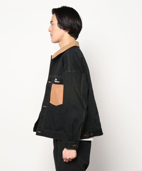 NineMicrophones（ナインマイクロフォンズ）の「COVERALL SHIRT（ブルゾン・メンズ・アイボリー/ブラック・MEDIUM/LARGE/X-LARGE）」の13枚目の写真