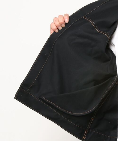 NineMicrophones（ナインマイクロフォンズ）の「COVERALL SHIRT（ブルゾン・メンズ・アイボリー/ブラック・MEDIUM/LARGE/X-LARGE）」の15枚目の写真