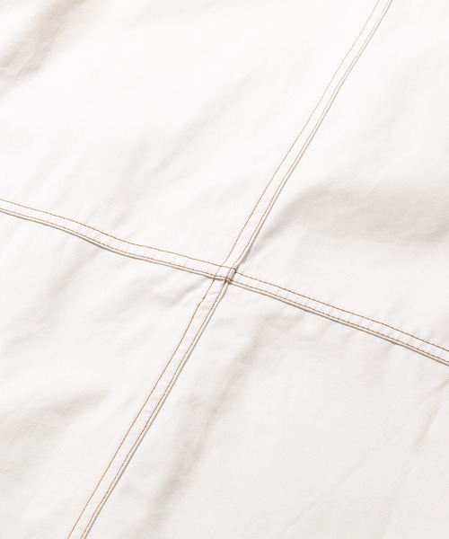 NineMicrophones（ナインマイクロフォンズ）の「COVERALL SHIRT（ブルゾン・メンズ・アイボリー/ブラック・MEDIUM/LARGE/X-LARGE）」の10枚目の写真