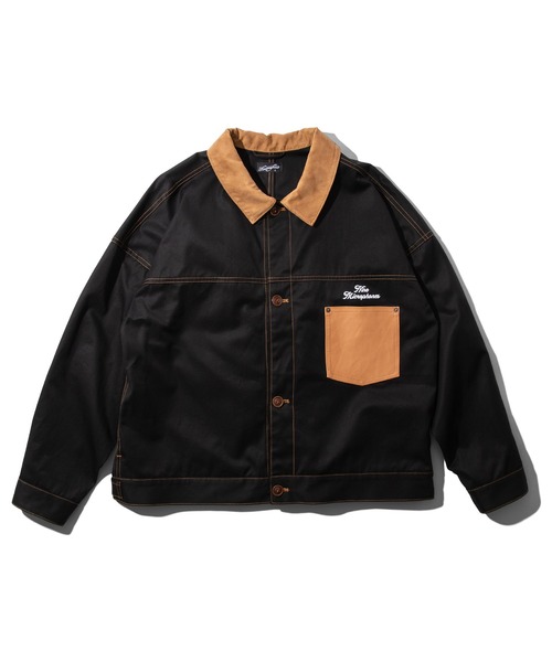 NineMicrophones（ナインマイクロフォンズ）の「COVERALL SHIRT（ブルゾン・メンズ・アイボリー/ブラック・MEDIUM/LARGE/X-LARGE）」の12枚目の写真