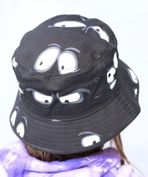 RIPNDIP（リップンディップ）の「RIPNDIP/リップンディップ All Eyez Embroidered Logo Bucket Hat バケットハット プリント ストリート（ハット・メンズ・ブラック・ONE SIZE）」の7枚目の写真