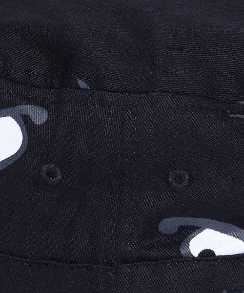 RIPNDIP（リップンディップ）の「RIPNDIP/リップンディップ All Eyez Embroidered Logo Bucket Hat バケットハット プリント ストリート（ハット・メンズ・ブラック・ONE SIZE）」の3枚目の写真